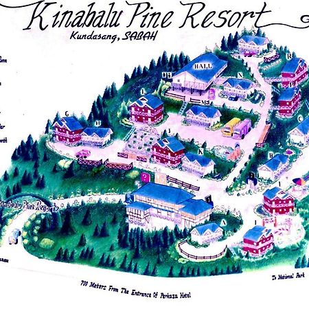 Kinabalu Pine Resort Kampong Kundassan Kültér fotó